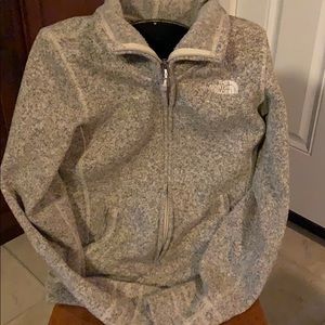 The North Face sweater knit fleece- full zip